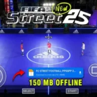 Download FIFA STREET VOLTA 2025 psp game for Android on the ppsspp emulator